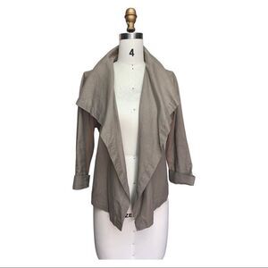 A6 Lucy Khaki Jacket with Stretchy Panels in size Medium